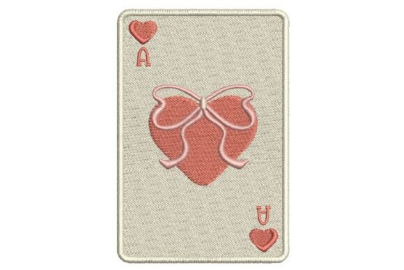 Ace of Hearts Embroidery