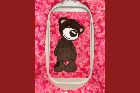 Bear Applique-Machine Embroidery Pattern