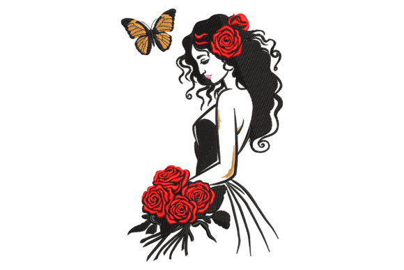 Bride Embroidery: A Joyful, Versatile Design for Real Projects