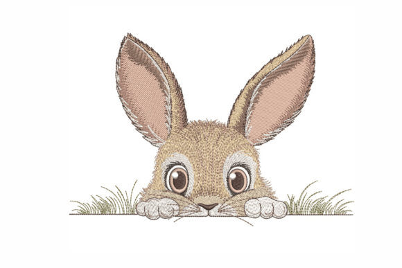Bunny Machine Embroidery, Easter Bunny