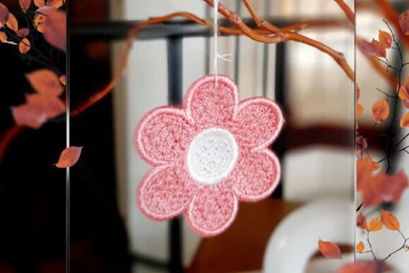 FSL Free Standing Lace Flower Embroidery