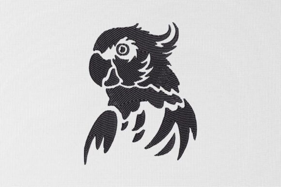 Parrot Embroidery Design