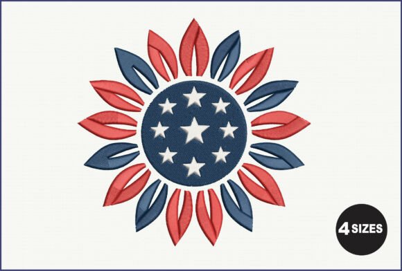 Patriotic Embroidery: Bold, Sweet & Made for Meaningful Gifts