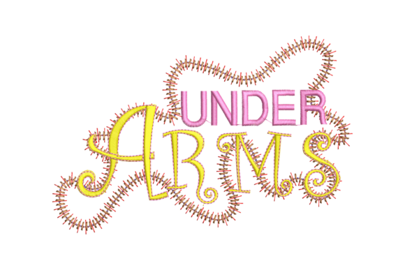 Underarm Embroidery Design