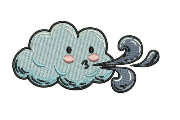 Windy Cloud Embroidery: Whimsy That Stitches Well